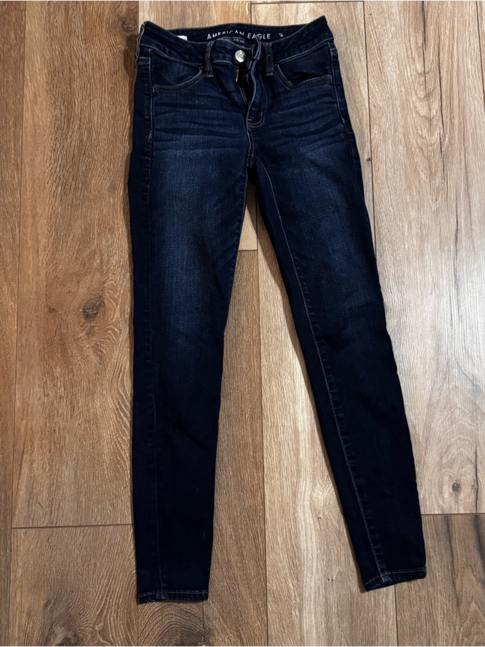 American Eagle Outfitters Dark Indigo Skinny Jeans